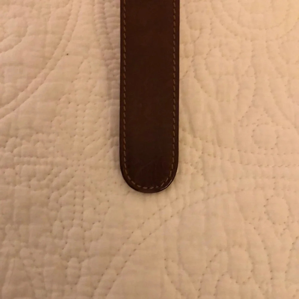 GUCCI child’s saddle color unisex vintage leather belt